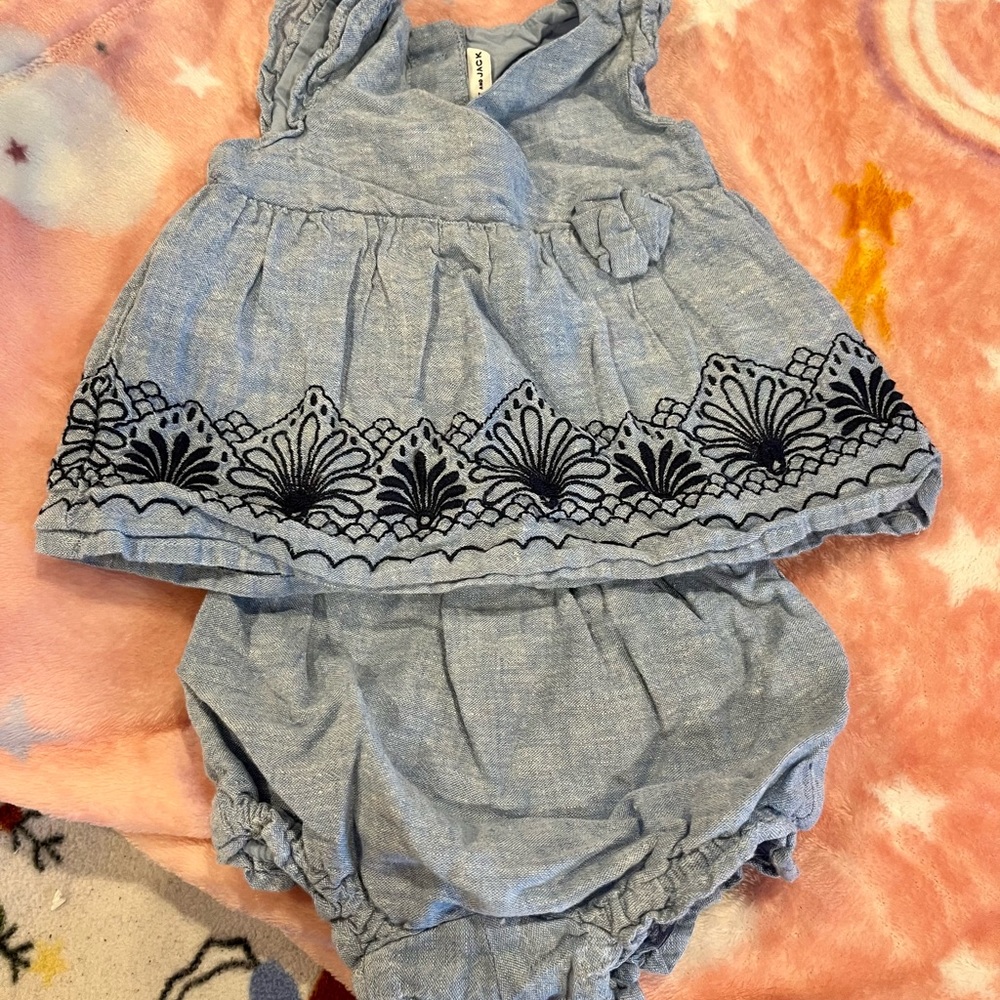 Jane AND Jack matching baby set
